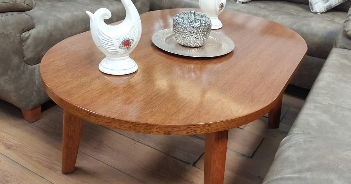 Mesa de centro 2 - Mesas de centro - Vidrio Templado / Nogal | Muebles Bethel