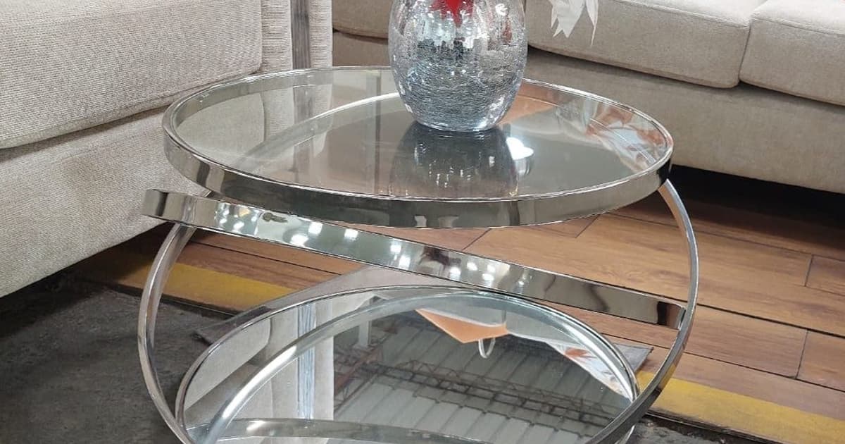 Mesa de centro 3 - Mesas de centro - Mármol Blanco / Metal | Muebles Bethel