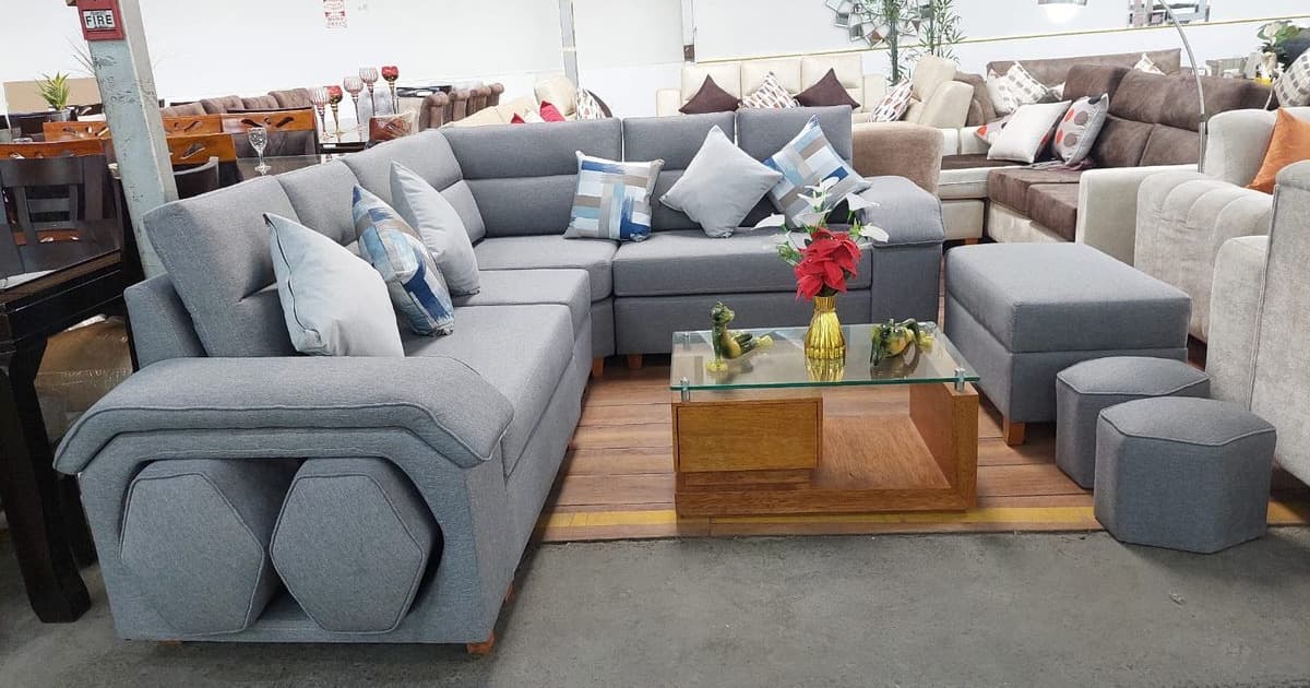 Juego de sala N3 - Cognac y Negro Mate | Muebles Bethel